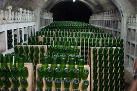 Голицинские подвалы завода шампанских вин «Новый Свет»